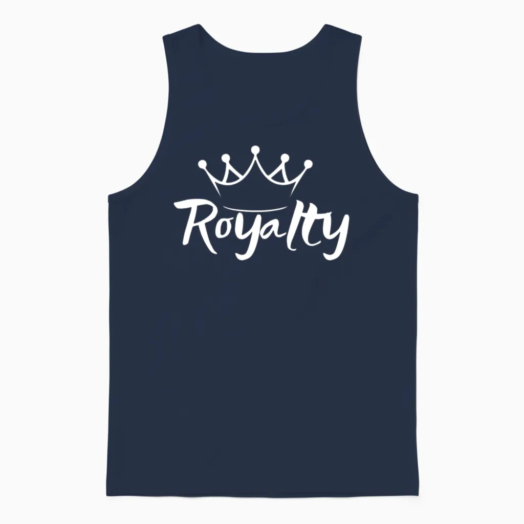Royalty Family Unisex Tank Top in Navy