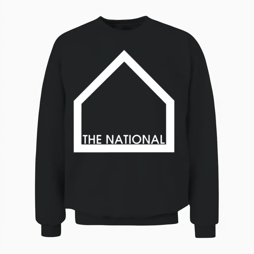 The National Band Music Lovers Gift Unisex Sweatshirt in Black