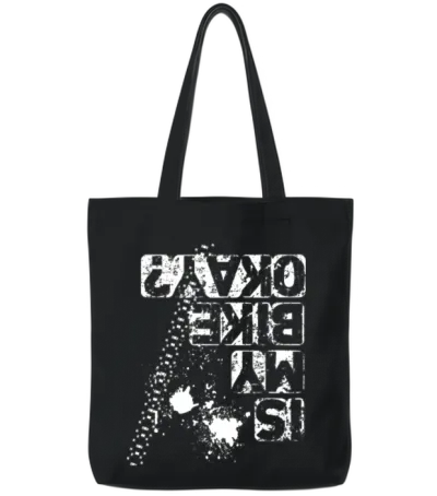 Is My Bike Ok? Tote Bags - Black