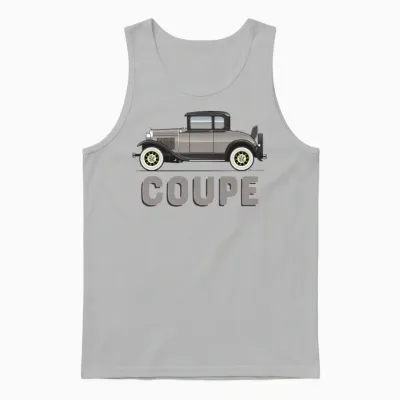 Coupe Chicle Drab Unisex Tank Top - Ash