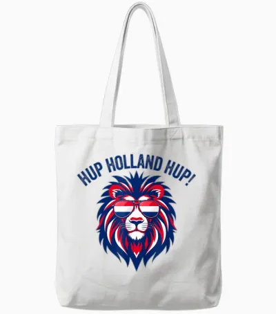 Holland Nederland Flag Dutch Lion Netherlands Pride Tote Bags - White