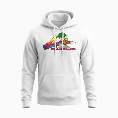 Vintage Am2 Retro Console Unisex Hoodie - White