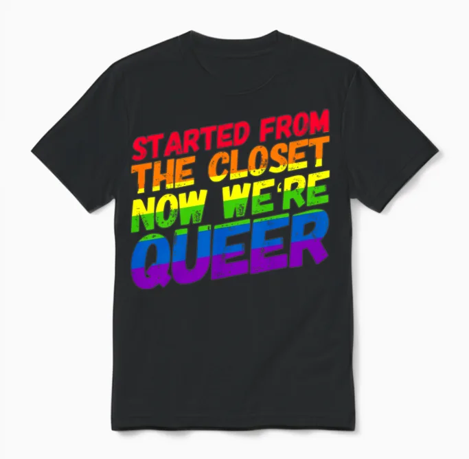 Homosexuality Gay Pride Lgbt Csd Unisex T-Shirt in Black