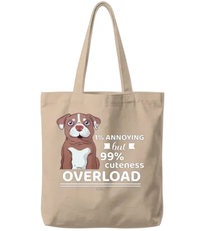 Dog Mama Dog Father Dog Lovers Tote Bags - Natural
