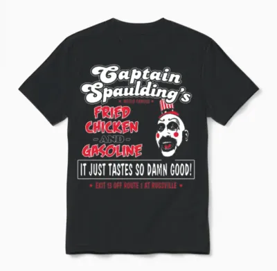 Funny Captain Spaulding for President Unisex T-Shirt - Black