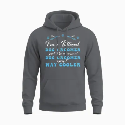 Dog Groomer Dog Grooming Unisex Hoodie - Charcoal