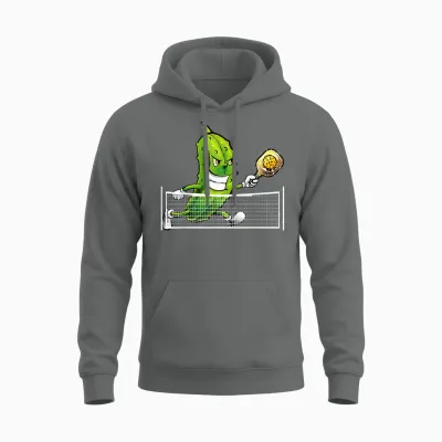 Cute Pickleball for Men Women Racket Sport Pickleball Lover Unisex Hoodie - Graphite Heather