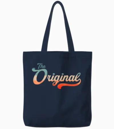 Vater Sohn Partnerlook the Original the Remix Outfit Tote Bags - Navy