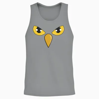 Owl Eyes Unisex Tank Top - Sport Grey