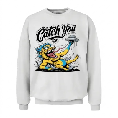Unisex Organic Unisex Sweatshirt - White