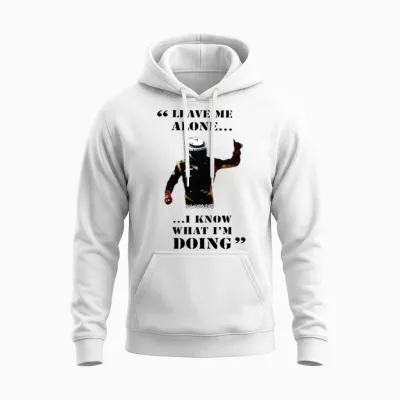 Kimi Raikkonen Logo Unisex Hoodie - White