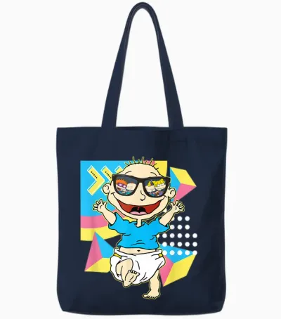 Tommy Pickles - Sunglasses Reflection Tote Bags - Navy