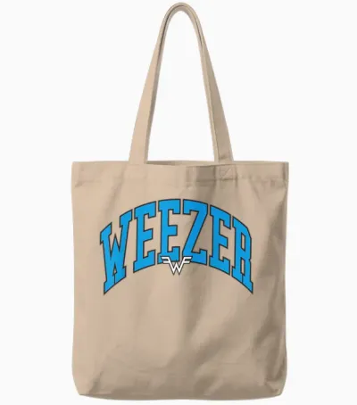 Weezer - Bogen Tote Bags - Natural