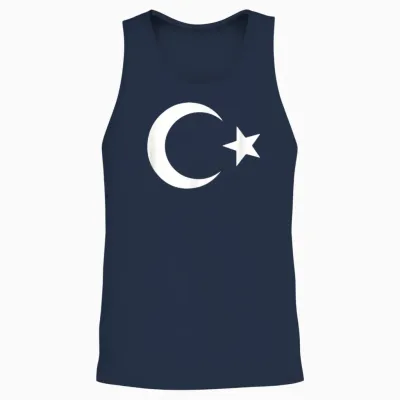 Türkei Flagge Türk Bayragi Herren Türkei Kinder Türkiye Unisex Tank Top - Navy