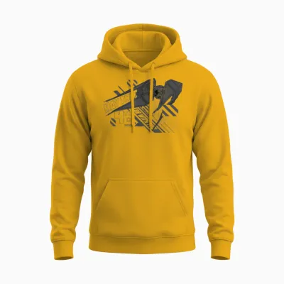 Star Wars Day May the 4th Be with You Kylo Ren Tie Fighter Unisex Hoodie - Gold