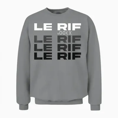 Le Rif Du Maroc T-Shirt, Black, S Unisex Sweatshirt - Sport Grey