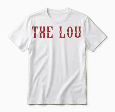 The Lou - Retro St Louis Unisex T-Shirt - White