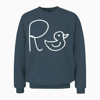 Pensioner Retirement Entry Funny Colleague Farewell Retirement Duck Unisex Sweatshirt - Dark Heather