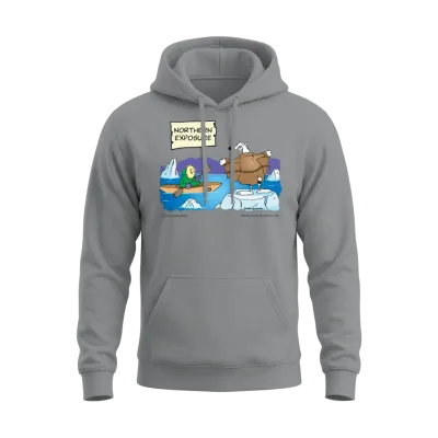 Northern Exposure Unisex Hoodie - Sport Grey