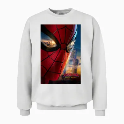 Marvel Studios Spider-Man Bnd Movie 2026 Mask Eyes Unisex Sweatshirt - White