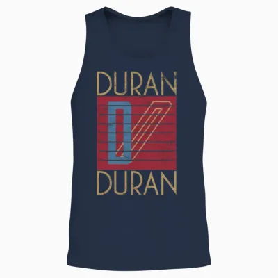 Duran Duran Logo Unisex Tank Top - Navy
