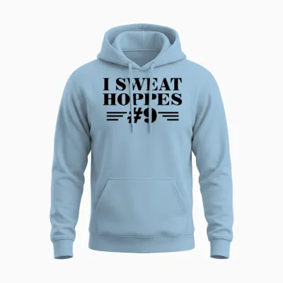 I Sweat Hoppes #9 Unisex Hoodie - Light Blue