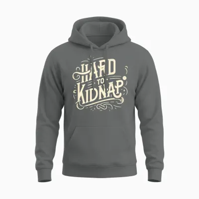 Hard to Kidnap 6 Unisex Hoodie - Graphite Heather