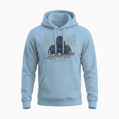 Star Wars Darth Vader Management Consulting Vintage Unisex Hoodie - Light Blue
