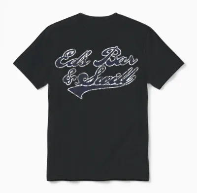 Eds Bar and Swill Retro Unisex T-Shirt - Black