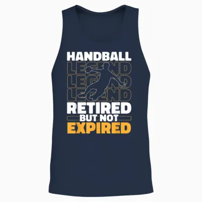 Handball Im Ruhestand Spieler Sport Verein - Handballer Unisex Tank Top - Navy