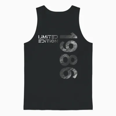 40. Geburtstag Limited Edition Jahrgang 1986 Mann Frau Unisex Tank Top - Black