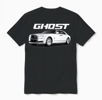 Rr Ghost Unisex T-Shirt - Black