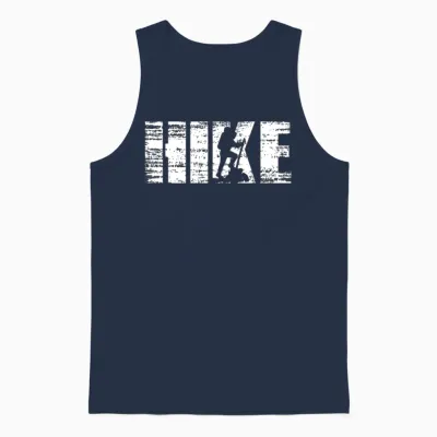 Hike Unisex Tank Top - Navy