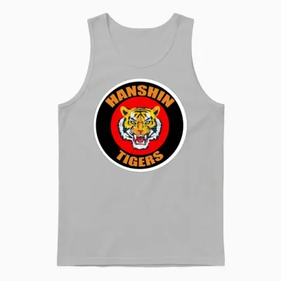 Hanshin Tigers Unisex Tank Top - Ash