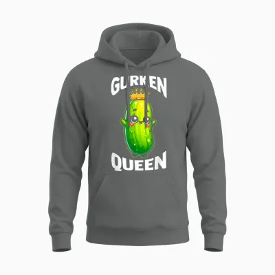 Pickled Cucumber T-Shirt, Black Unisex Hoodie - Graphite Heather