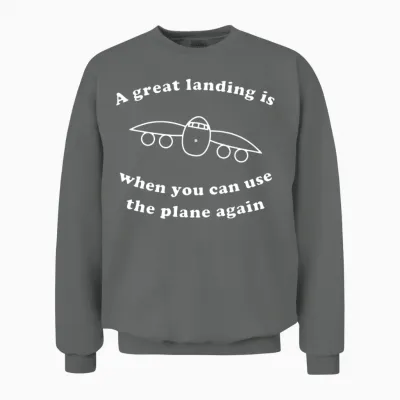 Pilot Unisex Sweatshirt - Graphite Heather