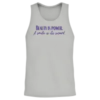 Beauty Retro Unisex Tank Top - Ash – 2