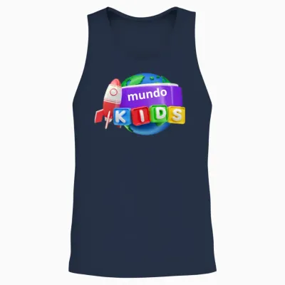 Geometry Dash Insane on Kids Unisex Tank Top - Navy