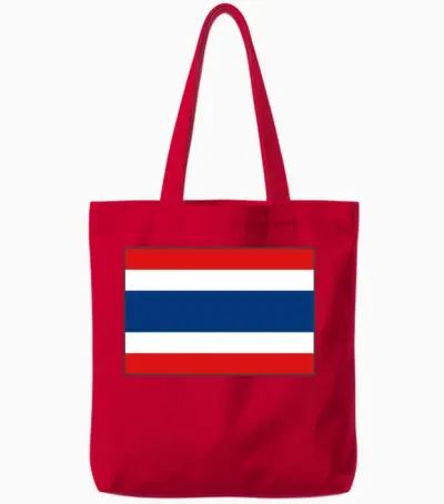 Thailand Tote Bags - Red