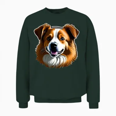 Dog Stickers for Walls Dog Stickers Printable Dog Unisex Sweatshirt - Forest