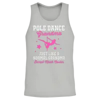 Grandmothers Day Pole Dancer Pole Dance Grandma Unisex Tank Top - Ash – 2
