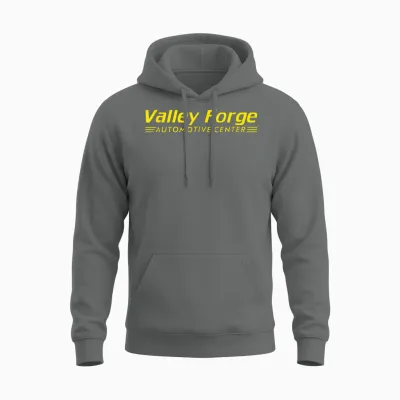 Tires Valley Forge Automotive Officially Licensed Unisex Hoodie - Graphite Heather