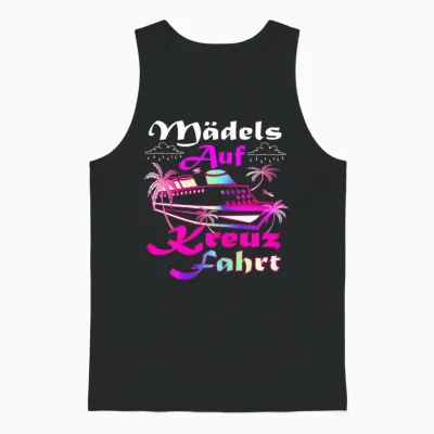 Auszeit Kreuzfahrt Accessoires Mottoparty Kreuzfahrt Kostüm Unisex Tank Top - Black