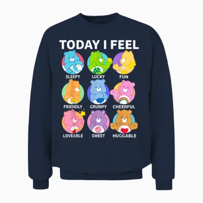 Care Bears Today I Feel Unisex Sweatshirt - Navy