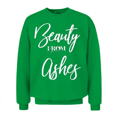 Beauty from Ashes Unisex Sweatshirt - Irish Green