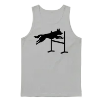 Dog Agility Lovers Unisex Tank Top - Ash – 1