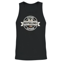 Future Bestselling Author Writer Book Novel Unisex Tank Top - Black – 2
