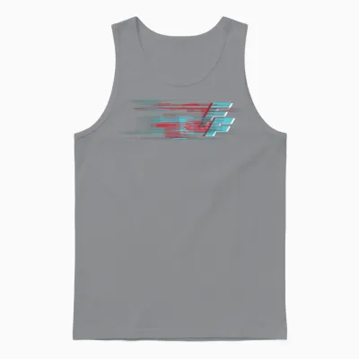Fast and Furious Blurry Logo Unisex Tank Top - Sport Grey