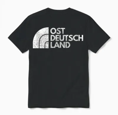Vintage T-Shirt East Germany the East Gift Idea, Black Unisex T-Shirt - Black