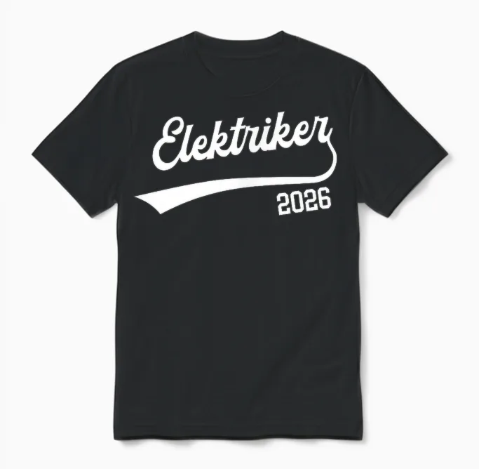 Electrician 2026 Exam Passed Training Unisex T-Shirt in Black